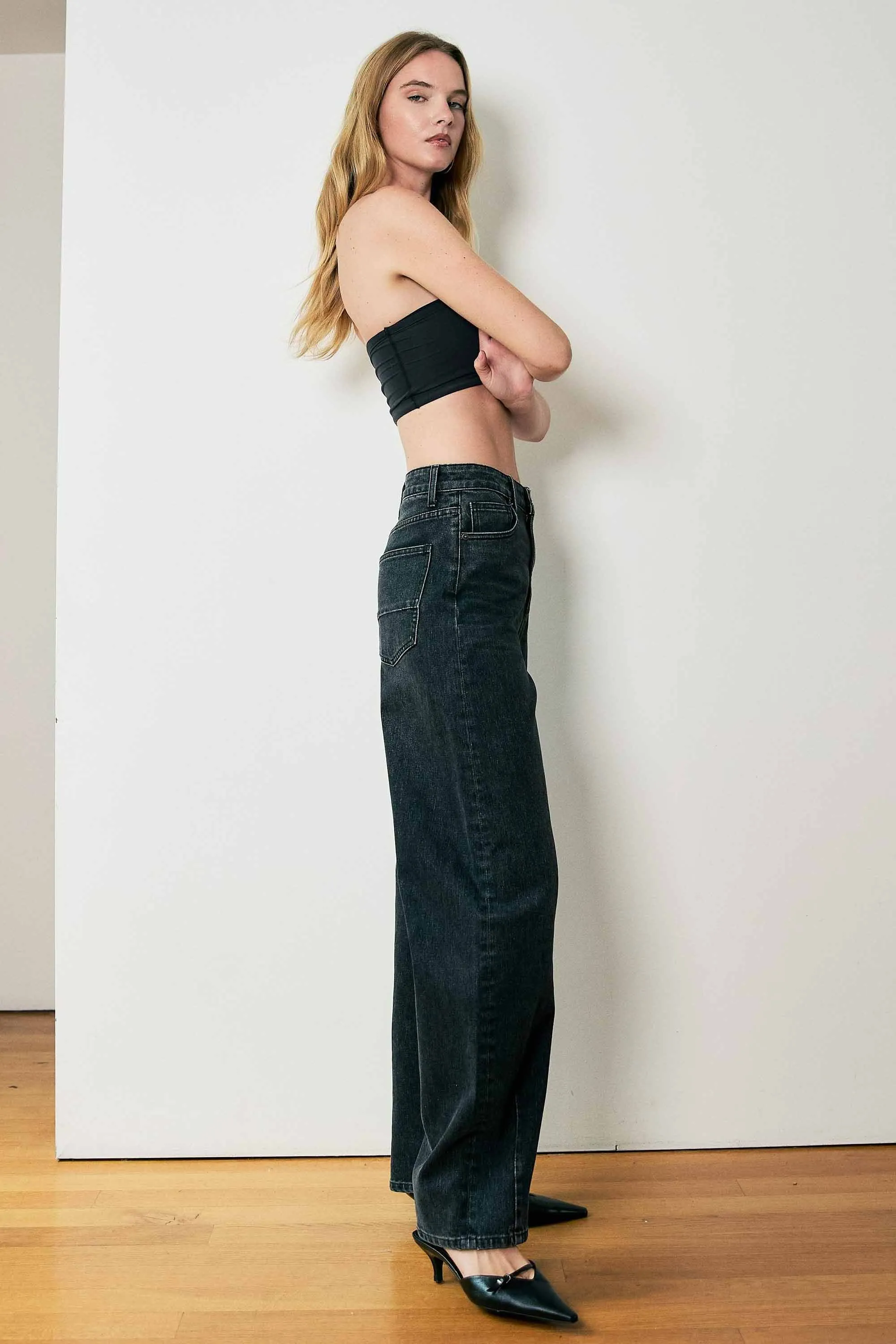 The Weekend Baggy Jean sold by Brightside Boutique product image thumbnail 2