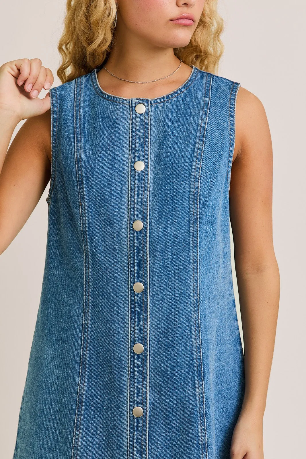 Étoile Sleeveless Mini Dress sold by Brightside Boutique product image thumbnail 5