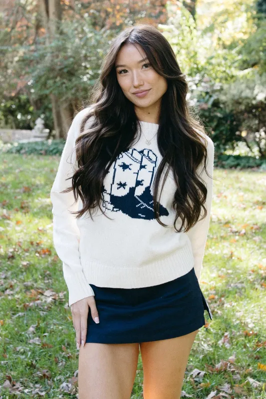 The Cowboy Code Sweater sold by Brightside Boutique