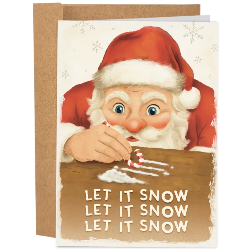 Let It Snow Christmas Card sold by Brightside Boutique