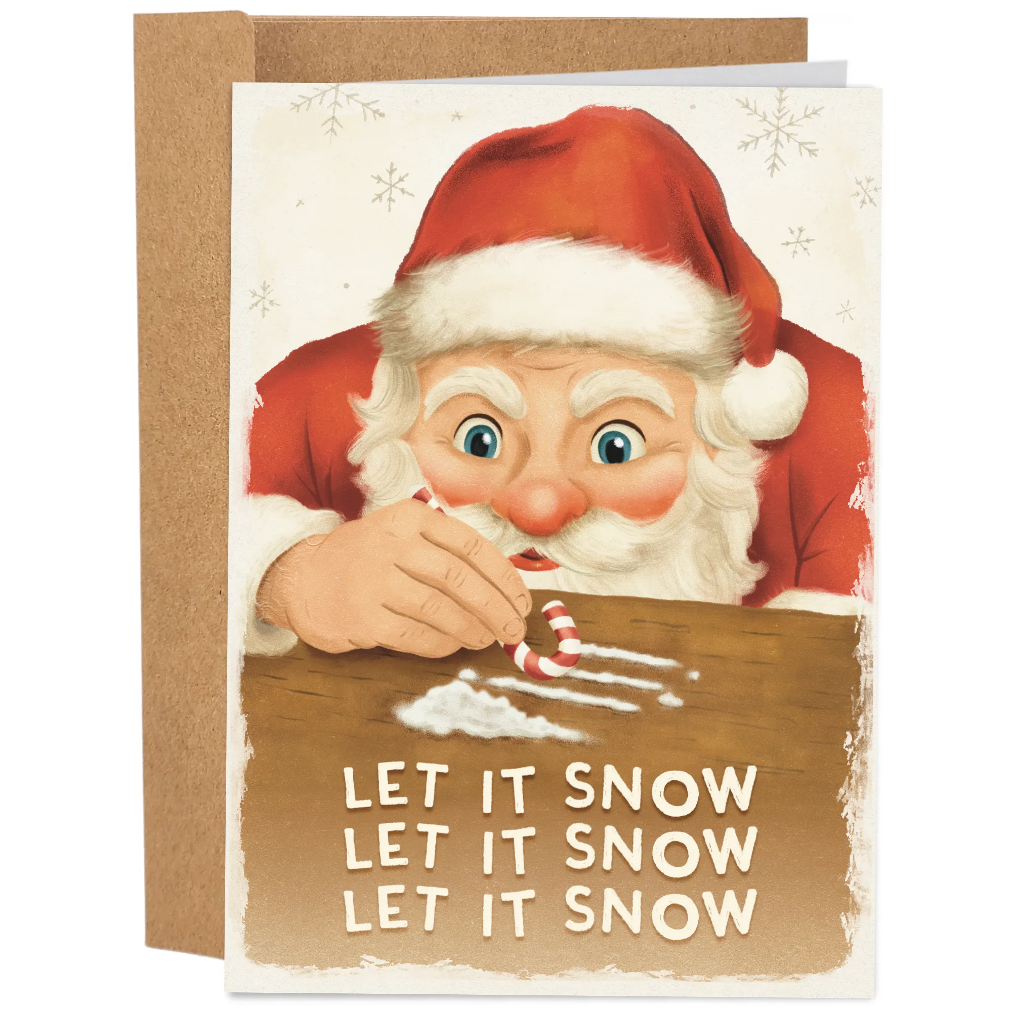 Let It Snow Christmas Card sold by Brightside Boutique