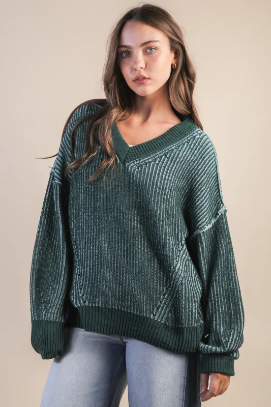 Oversized Harmony Sweater sold by Brightside Boutique