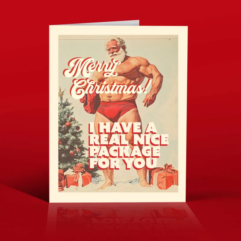 NICE PACKAGE! Christmas Card sold by Brightside Boutique