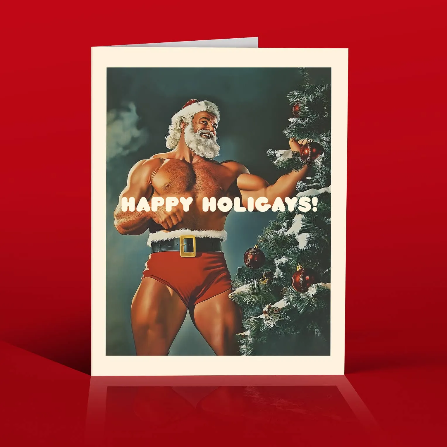 HOLIGAYS! Christmas Card sold by Brightside Boutique