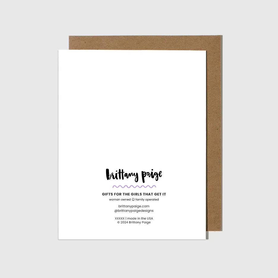 Sass + Badass Birthday Card sold by Brightside Boutique product image thumbnail 2