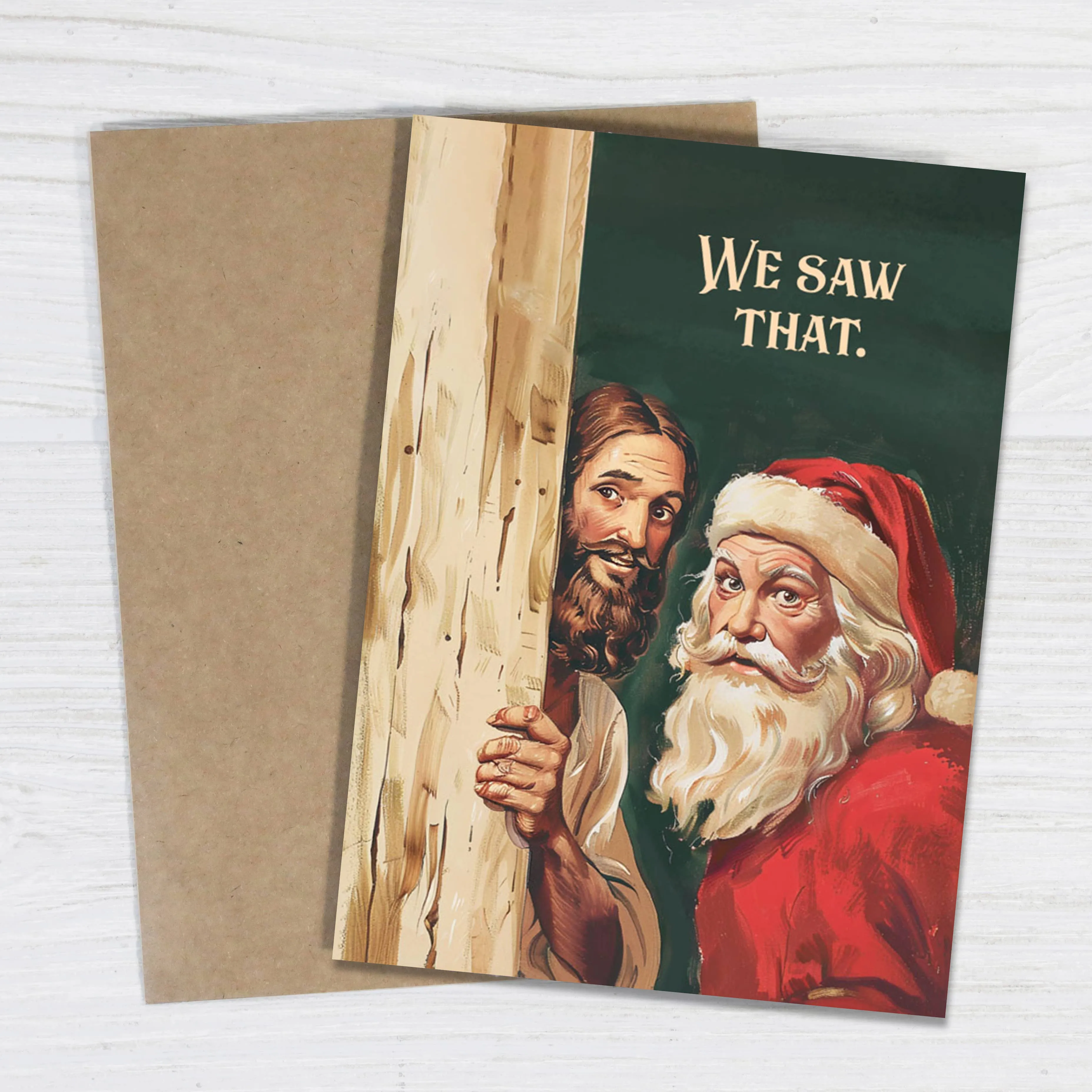 We Saw Guilt Trip That Christmas Card sold by Brightside Boutique product image thumbnail 2