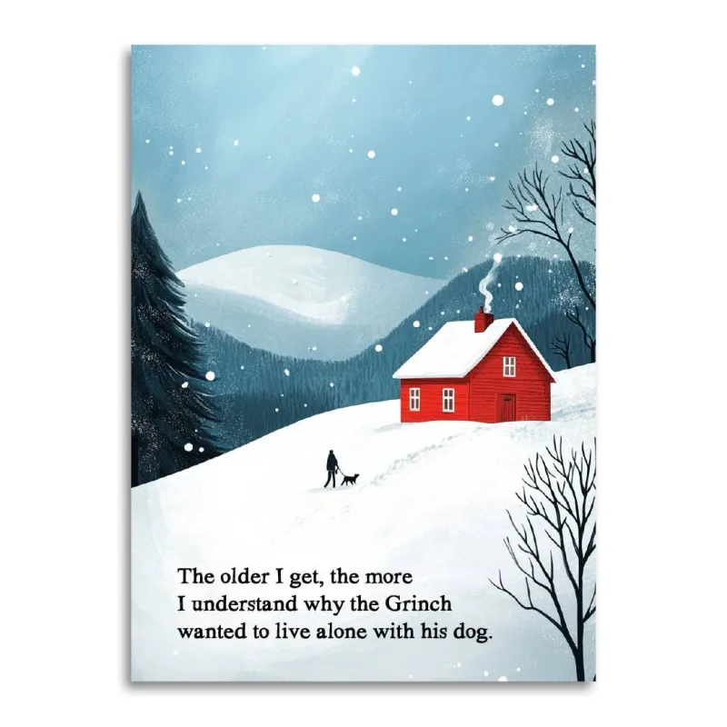 The Older I Get Christmas Card sold by Brightside Boutique
