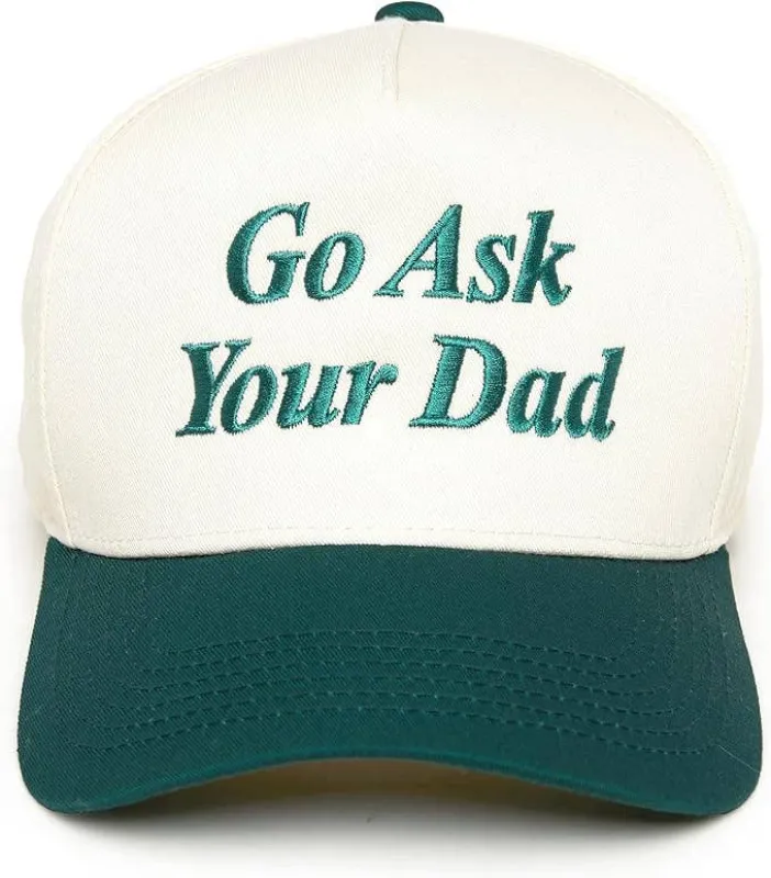 Go Ask Your Dad Snapback sold by Brightside Boutique