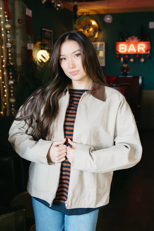 Kathleen Barn Jacket sold by Brightside Boutique