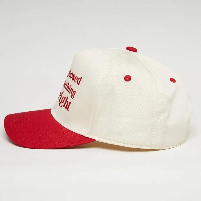 Undiagnosed But Something Ain't Right Snapback sold by Brightside Boutique product image thumbnail 4