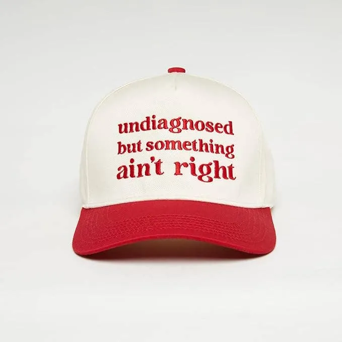 Undiagnosed But Something Ain't Right Snapback sold by Brightside Boutique product image thumbnail 5