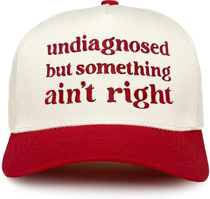Undiagnosed But Something Ain't Right Snapback sold by Brightside Boutique