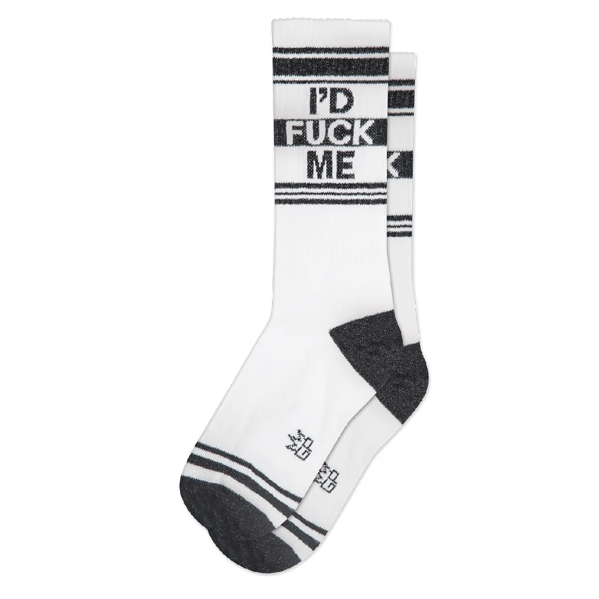 I'd Fuck Me Gym Crew Socks sold by Brightside Boutique