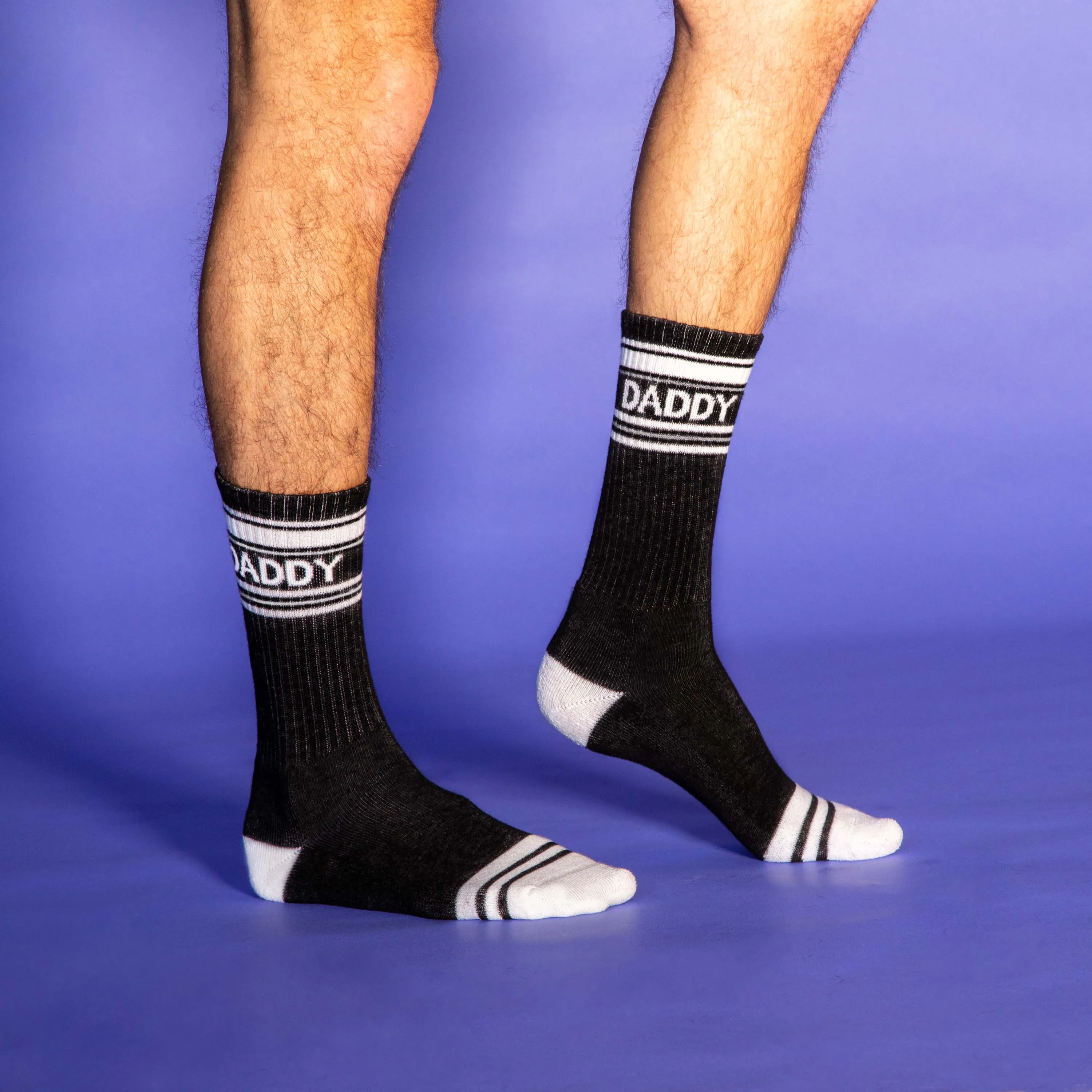 Daddy Gym Crew Socks sold by Brightside Boutique product image thumbnail 2