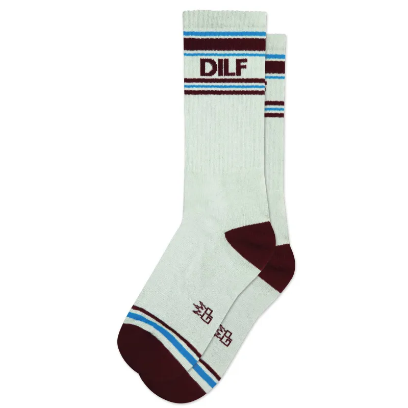 DILF Gym Crew Socks sold by Brightside Boutique