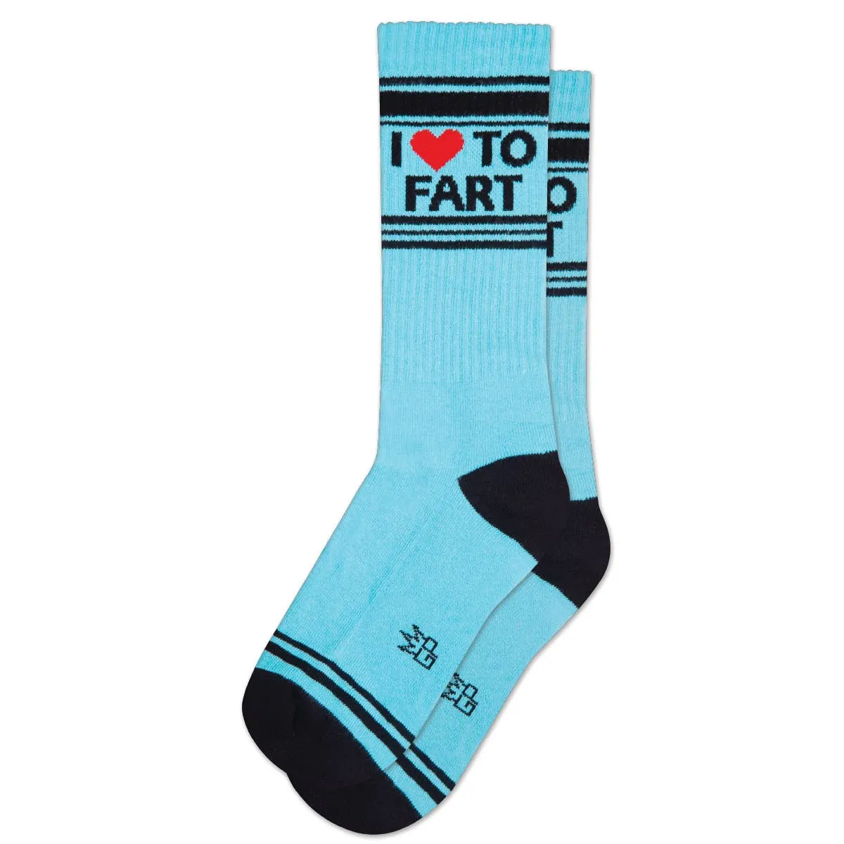 I ❤️ To Fart Gym Crew Socks sold by Brightside Boutique