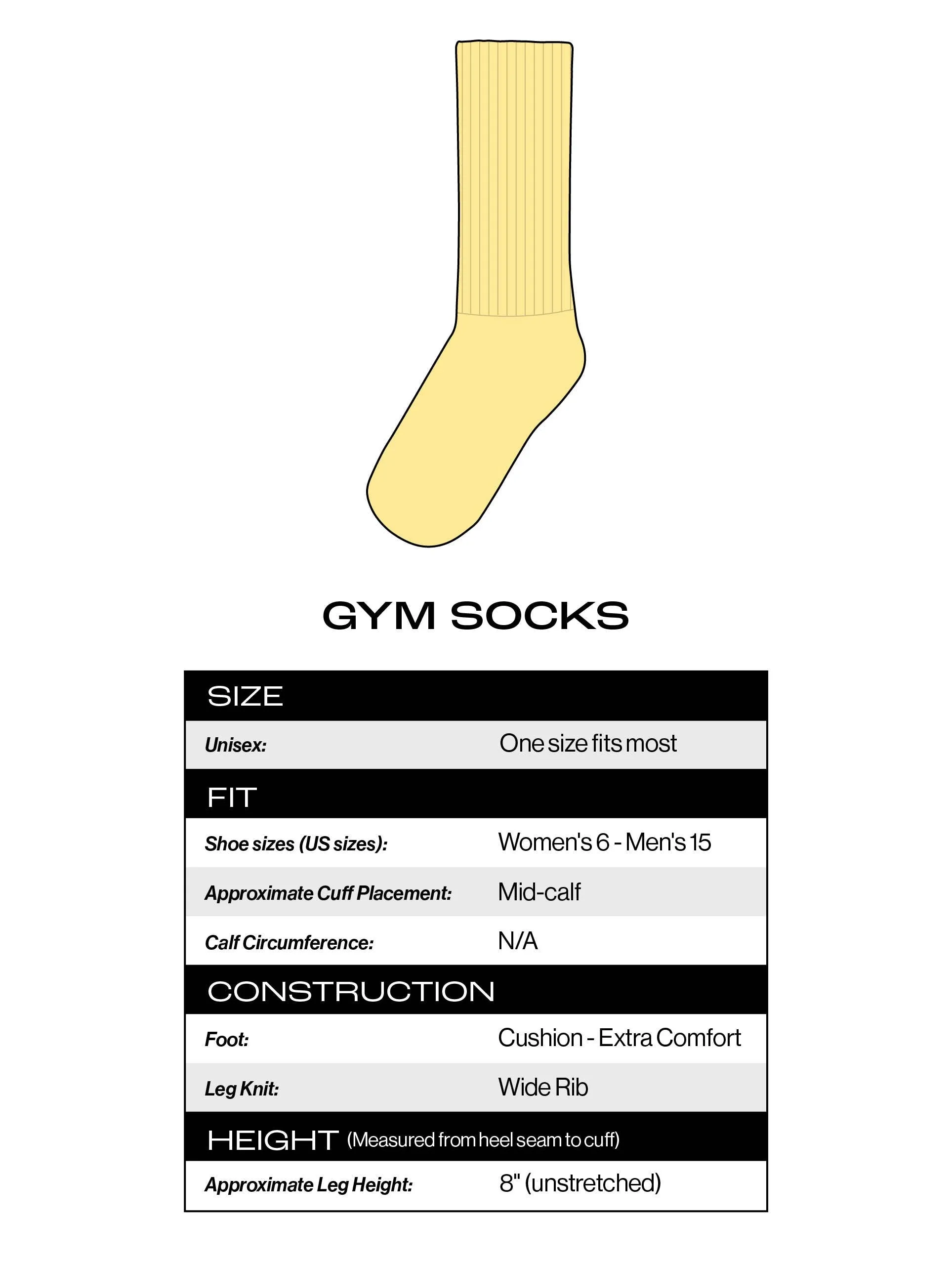 See You in Hell Gym Crew Socks sold by Brightside Boutique product image thumbnail 4