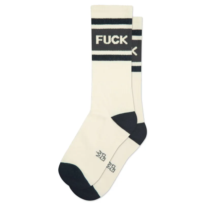 Fuck Gym Crew Socks sold by Brightside Boutique