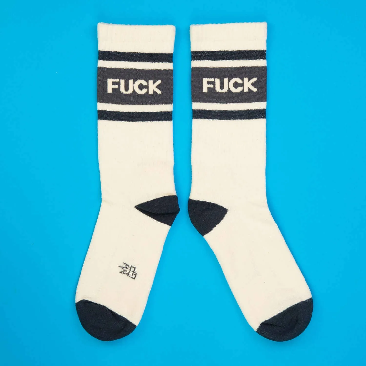 Fuck Gym Crew Socks sold by Brightside Boutique product image thumbnail 3