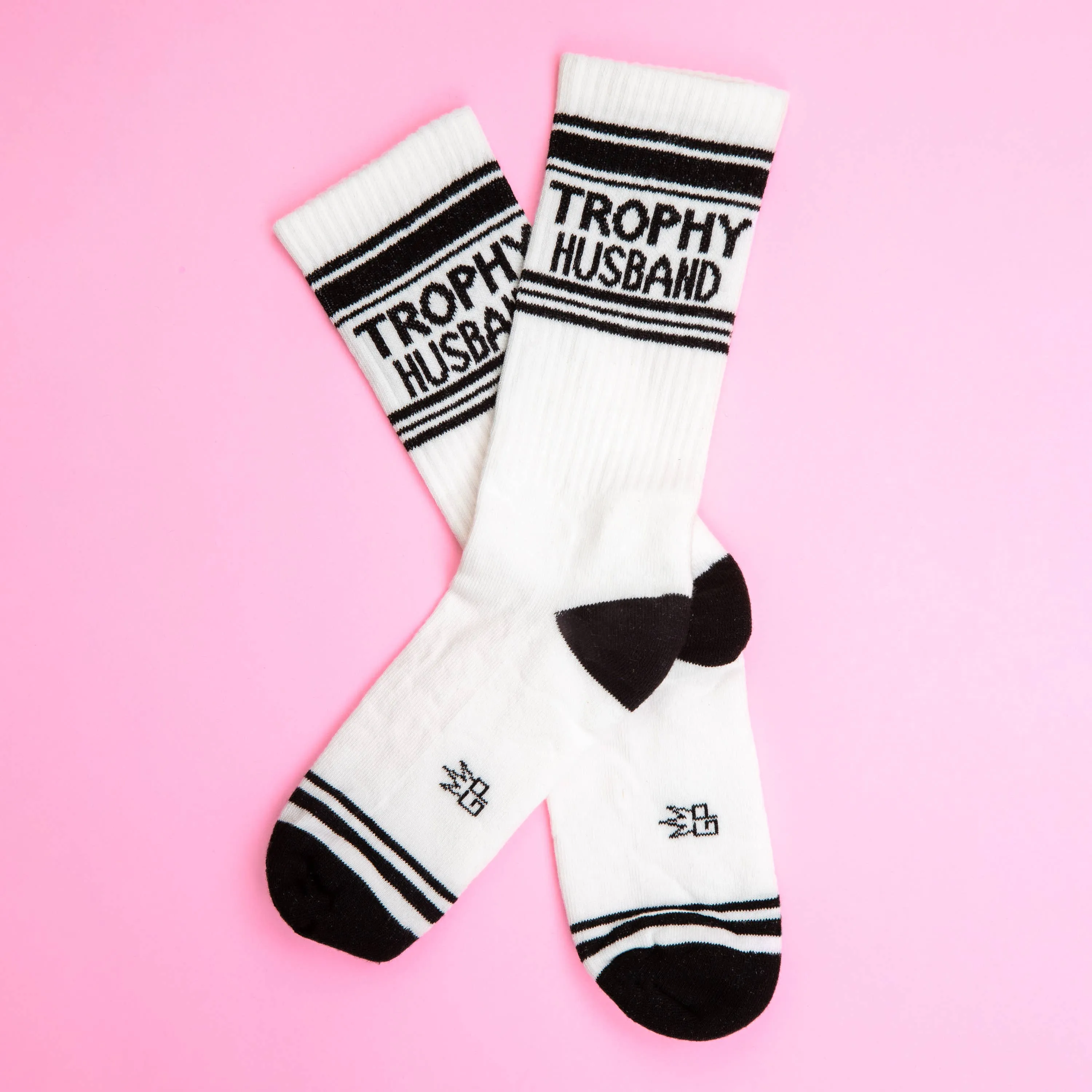 Trophy Husband Gym Crew Socks sold by Brightside Boutique product image thumbnail 2