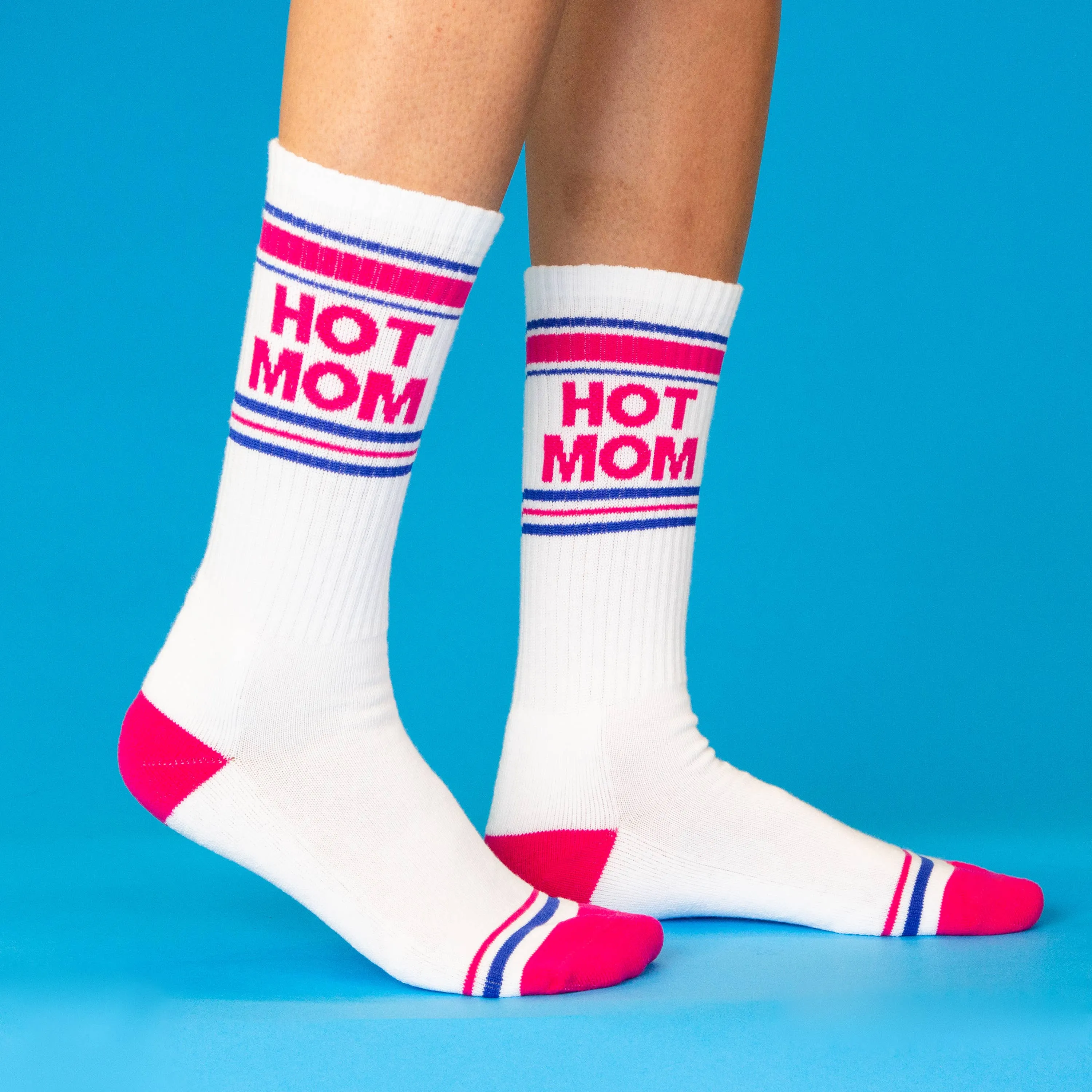 Hot Mom Gym Crew Socks sold by Brightside Boutique product image thumbnail 2