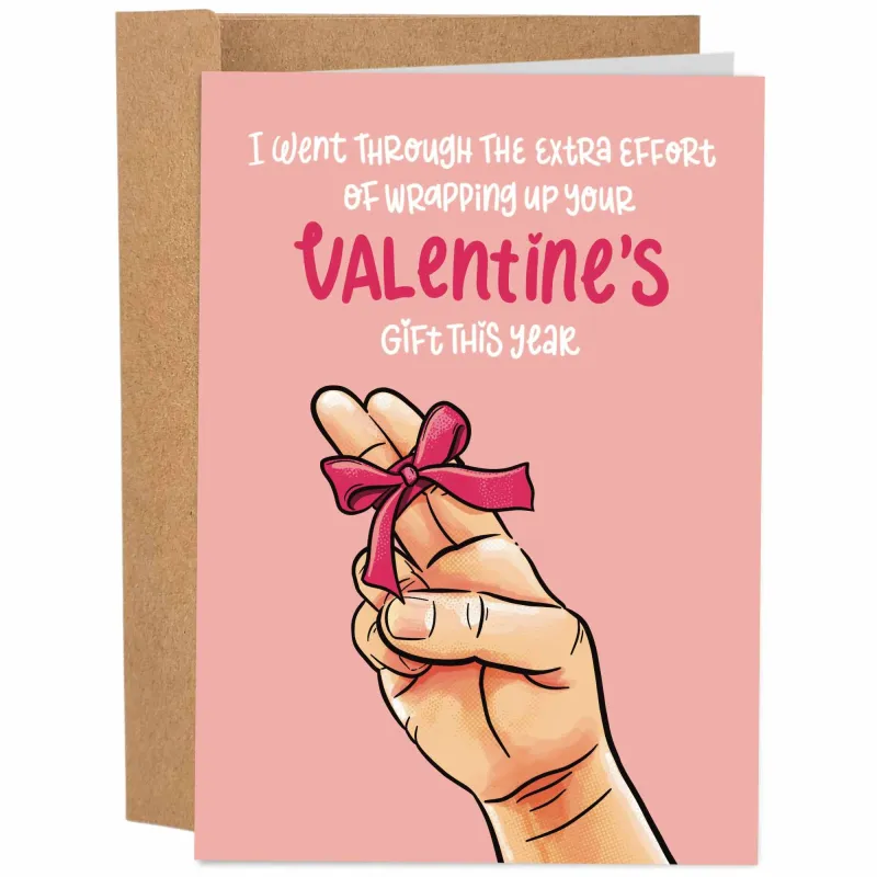 Wrapping Your Valentine's Card sold by Brightside Boutique