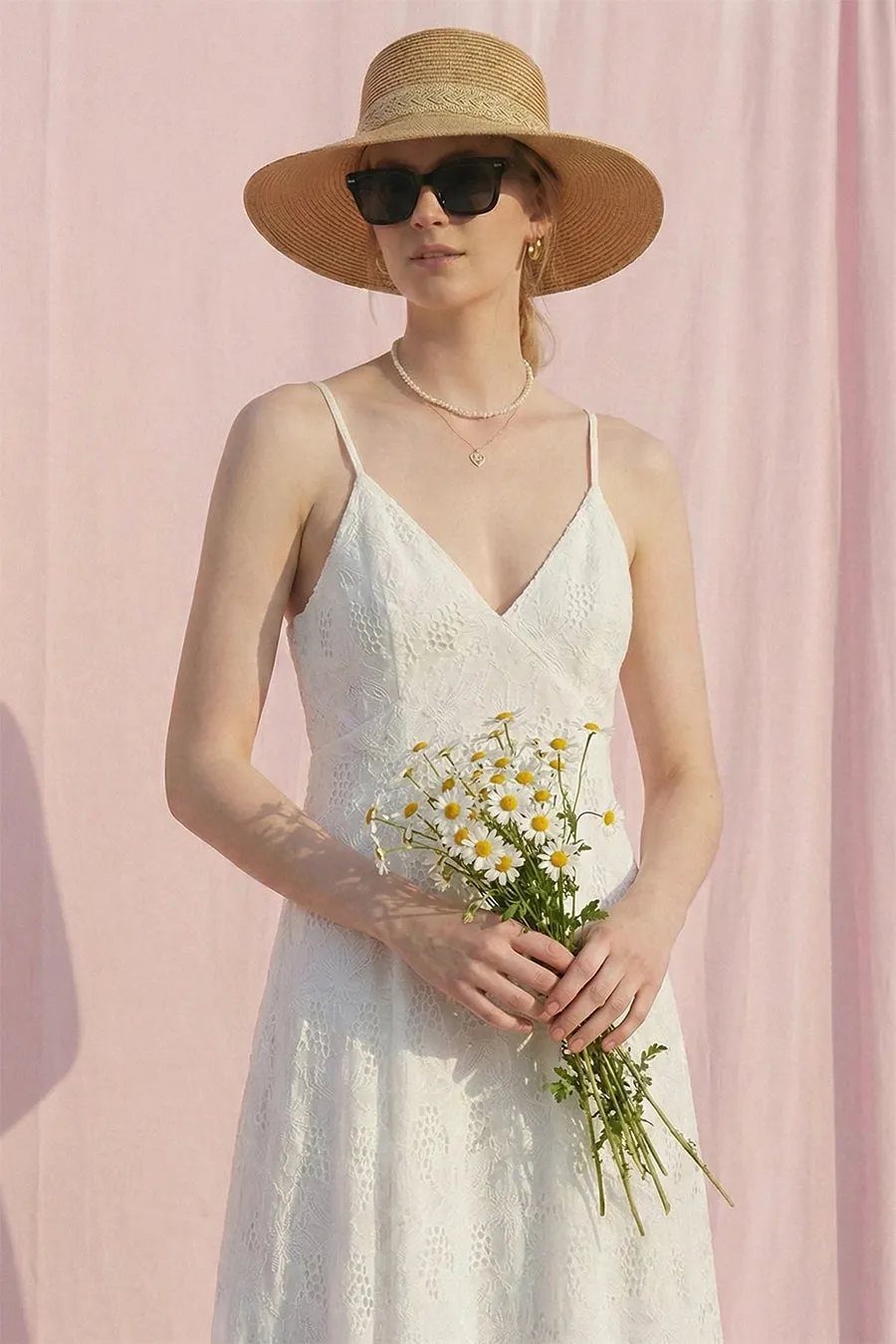 The Ophelia Crochet Maxi Dress sold by Brightside Boutique product image thumbnail 3