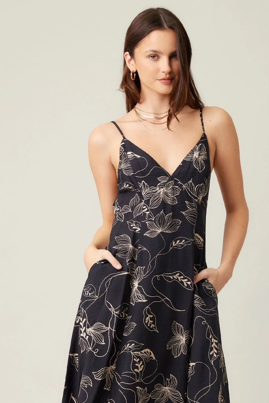The Vivienne Maxi Dress sold by Brightside Boutique product image thumbnail 3