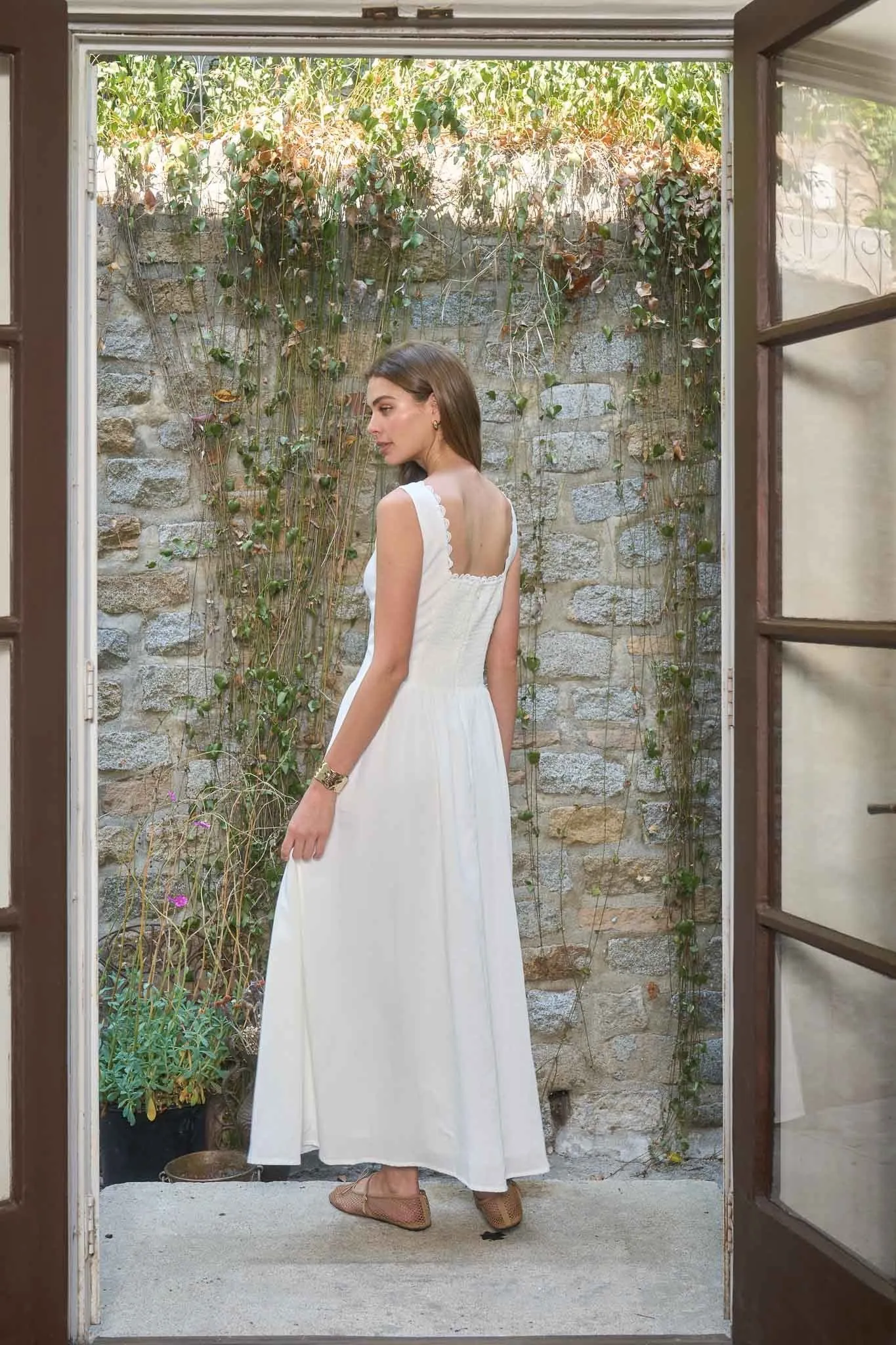 Threaded Grace Midi Dress sold by Brightside Boutique product image thumbnail 3