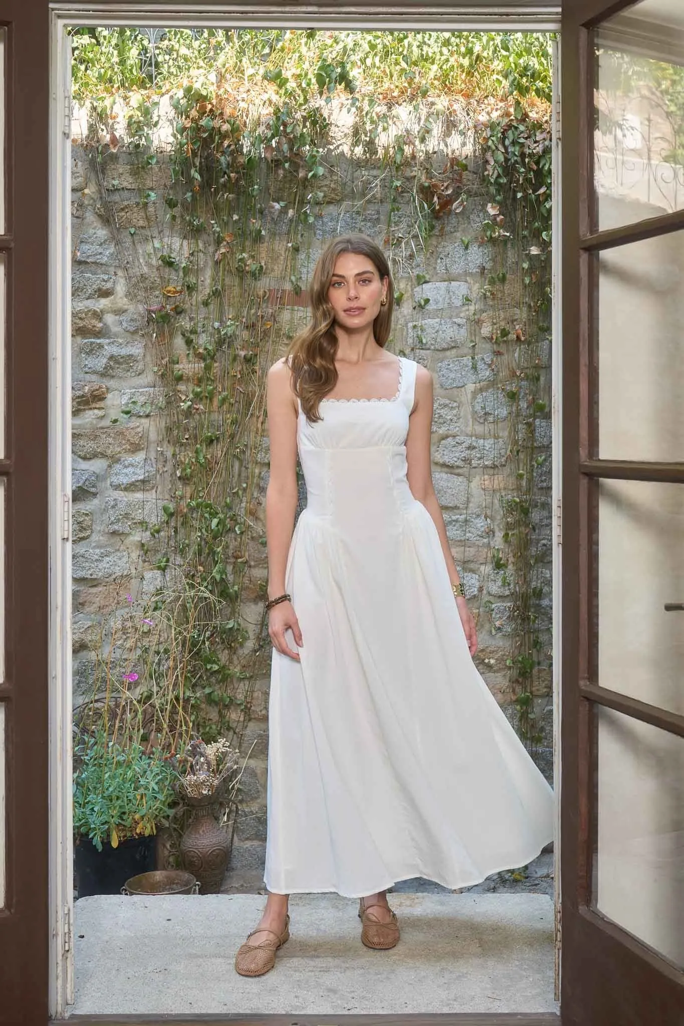 Threaded Grace Midi Dress sold by Brightside Boutique product image thumbnail 2