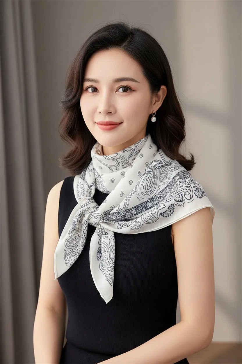 Maison Herringbone Scarf sold by Brightside Boutique product image thumbnail 3