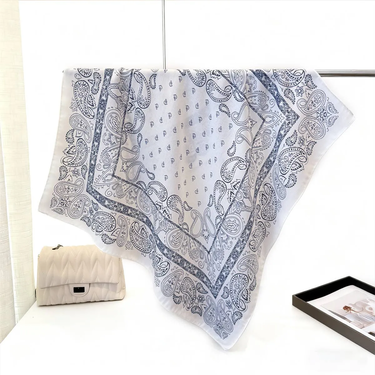 Maison Herringbone Scarf sold by Brightside Boutique product image thumbnail 4