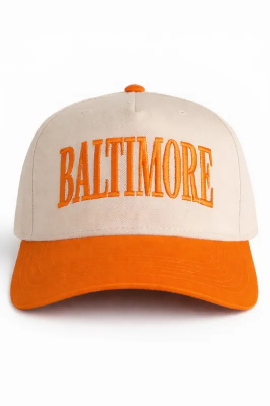 Baltimore Snapback Preorder made by Brightside Boutique