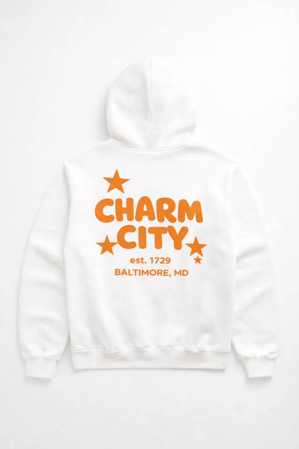 Charm City Star Hoodie sold by Brightside Boutique product image thumbnail 2