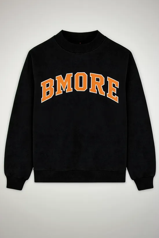 BMORE Varsity Mock Neck sold by Brightside Boutique
