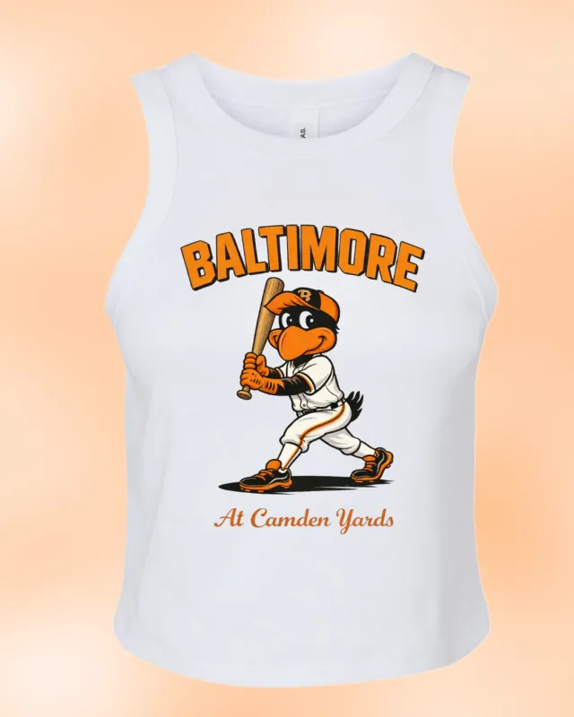 The Yard Bird Micro Tank Top made by Brightside Boutique