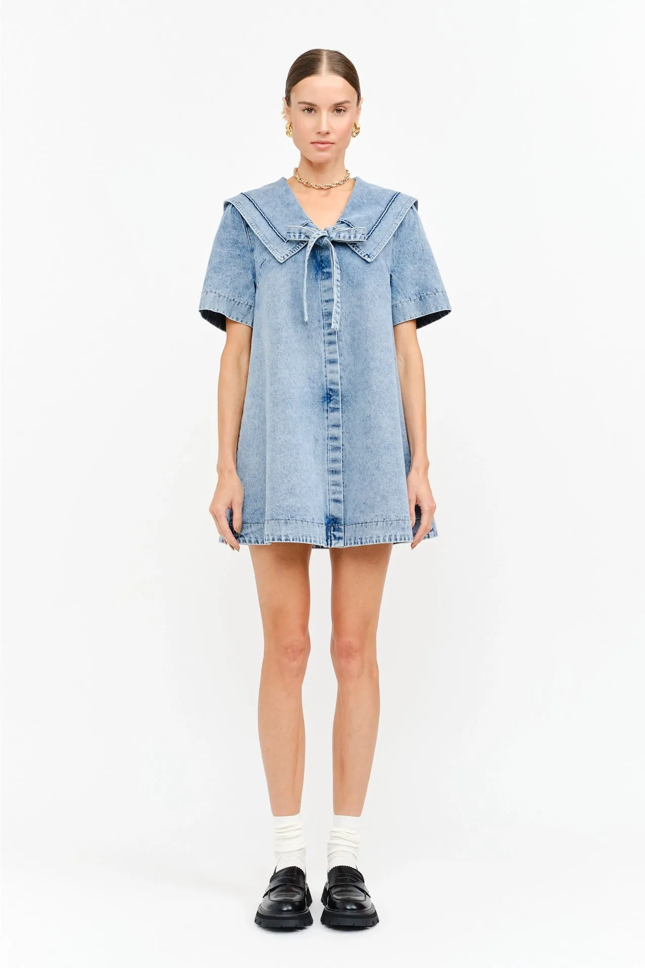 The Freya Mini Dress sold by Brightside Boutique