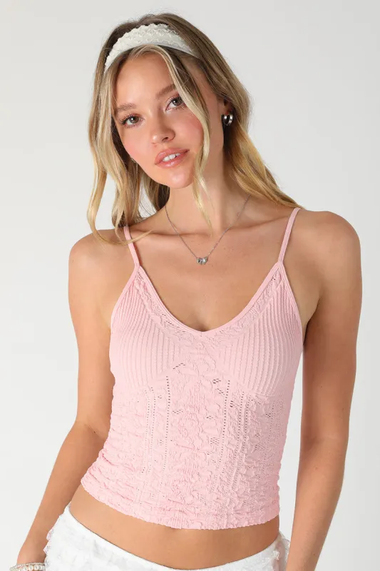 The Charmed Lace Cami made by Nikibiki