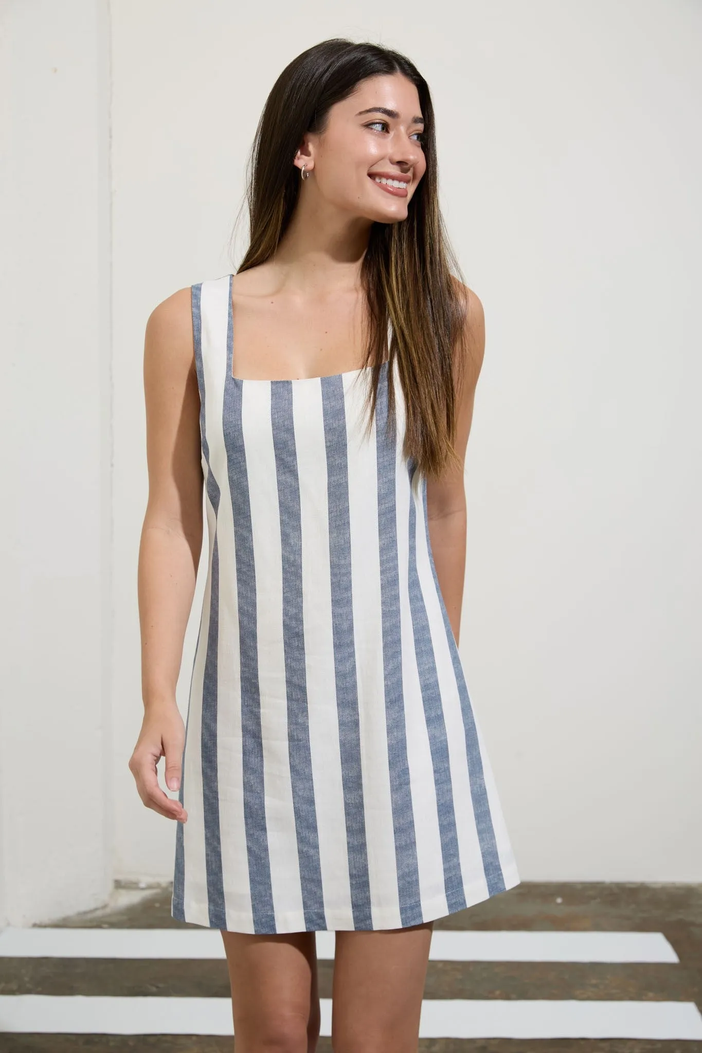 The Shoreline Mini Dress sold by Brightside Boutique product image thumbnail 5