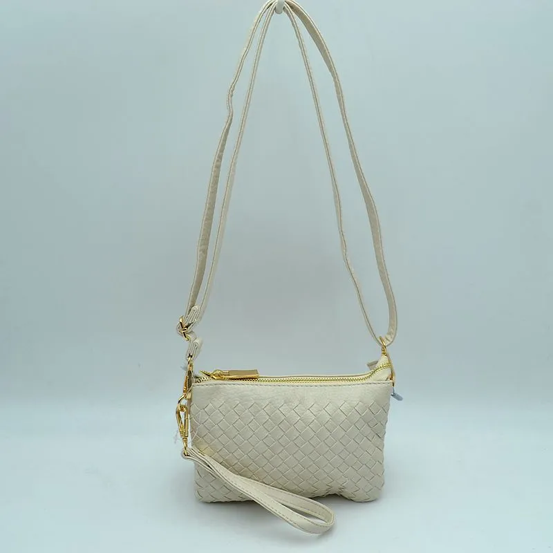 The Harbor Weave Mini Bag made by Brightside Boutique