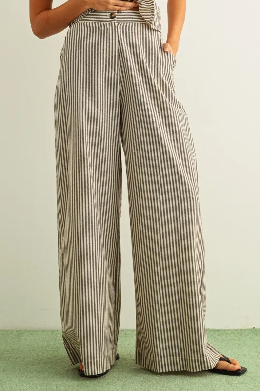 Lindsey Wide Leg Trouser made by mioumuse