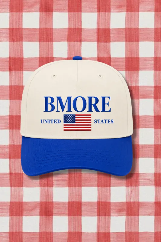 BMORE Americana Snapback Preorder made by Brightside Boutique