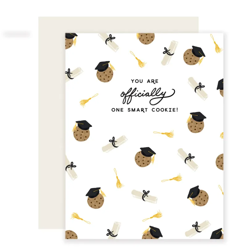 Smart Cookie Graduation Card made by Brightside Boutique
