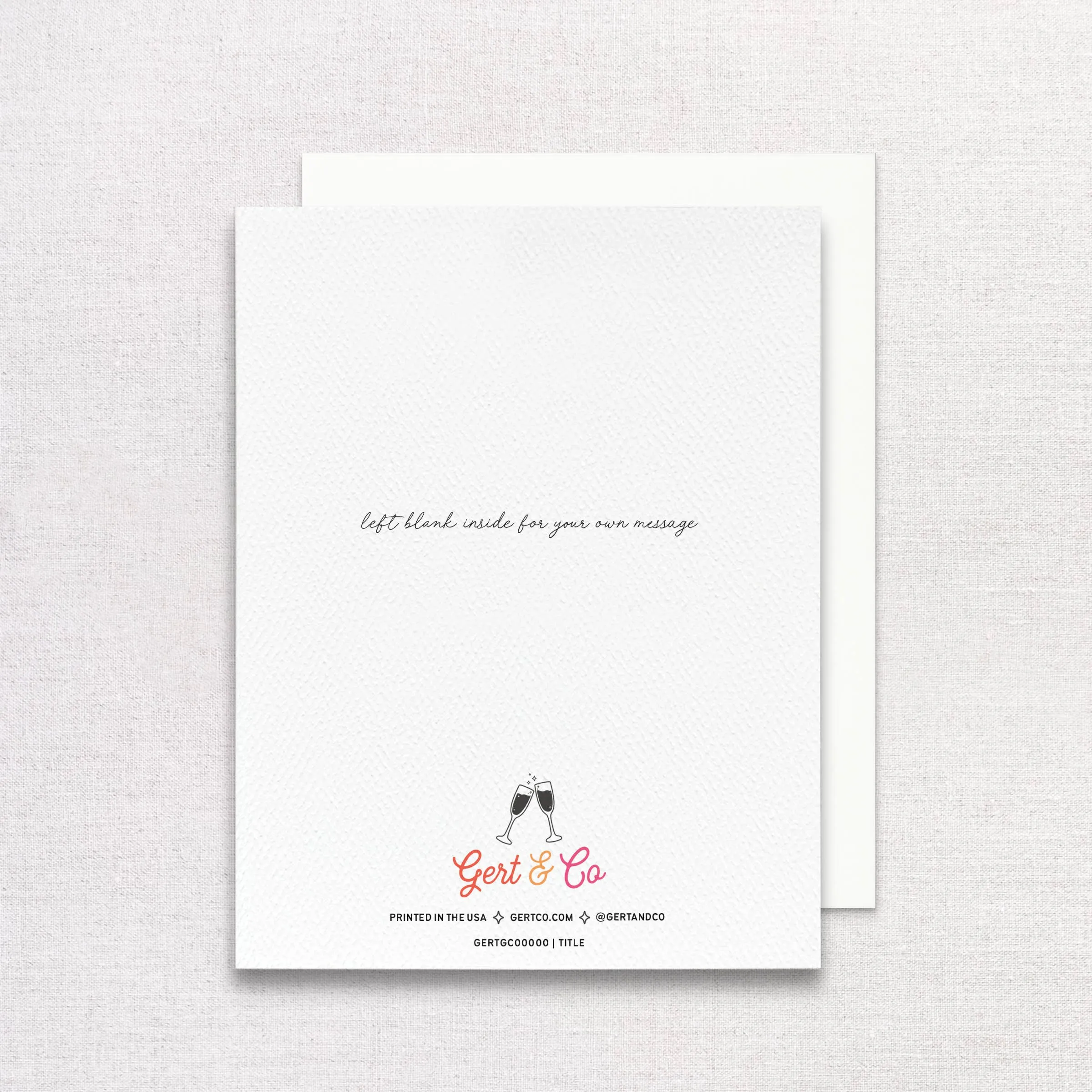 Happy Birthday You Fancy Bitch Birthday Card sold by Brightside Boutique product image thumbnail 3