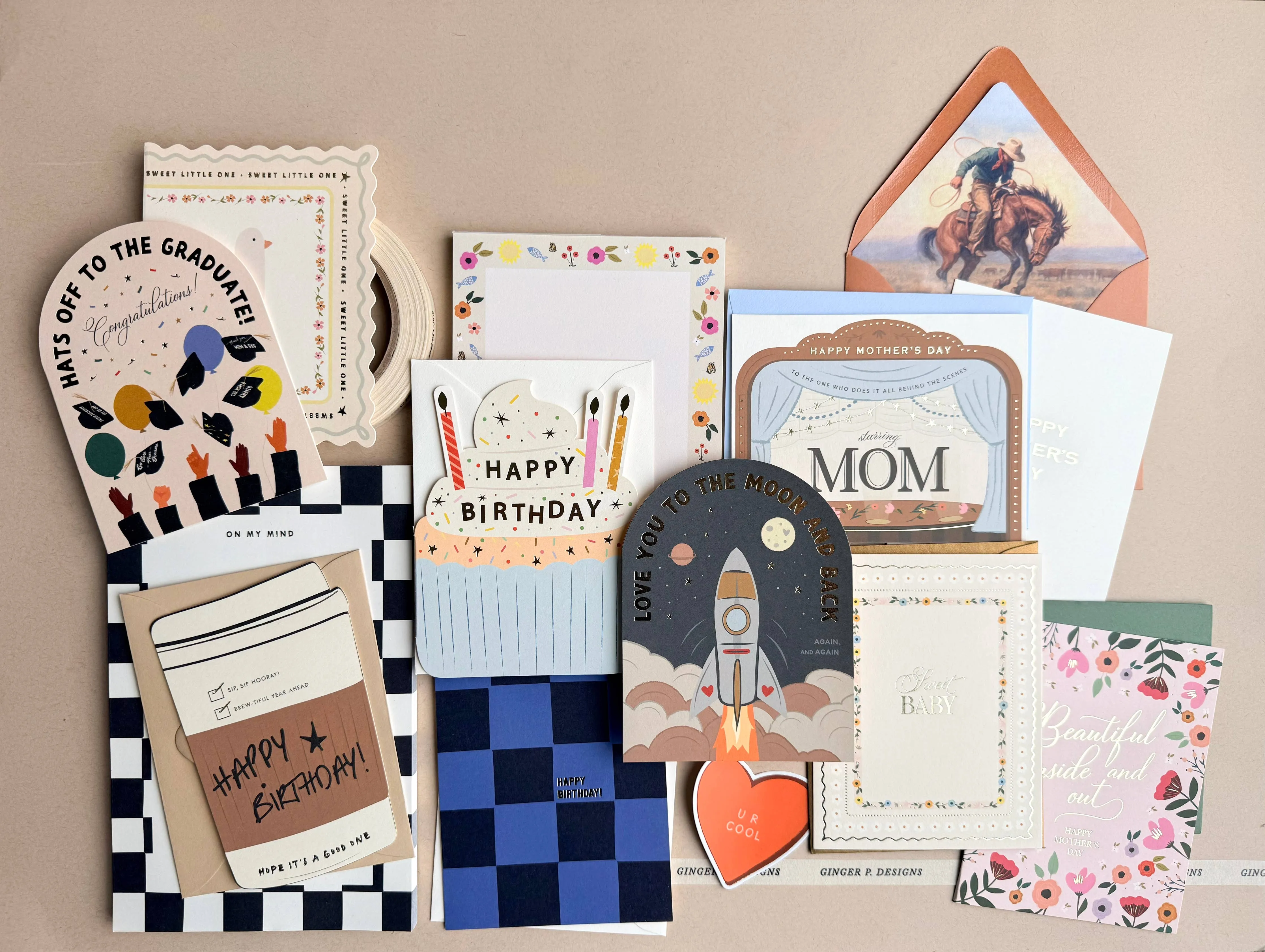 Hats Off Graduation Card sold by Brightside Boutique product image thumbnail 2