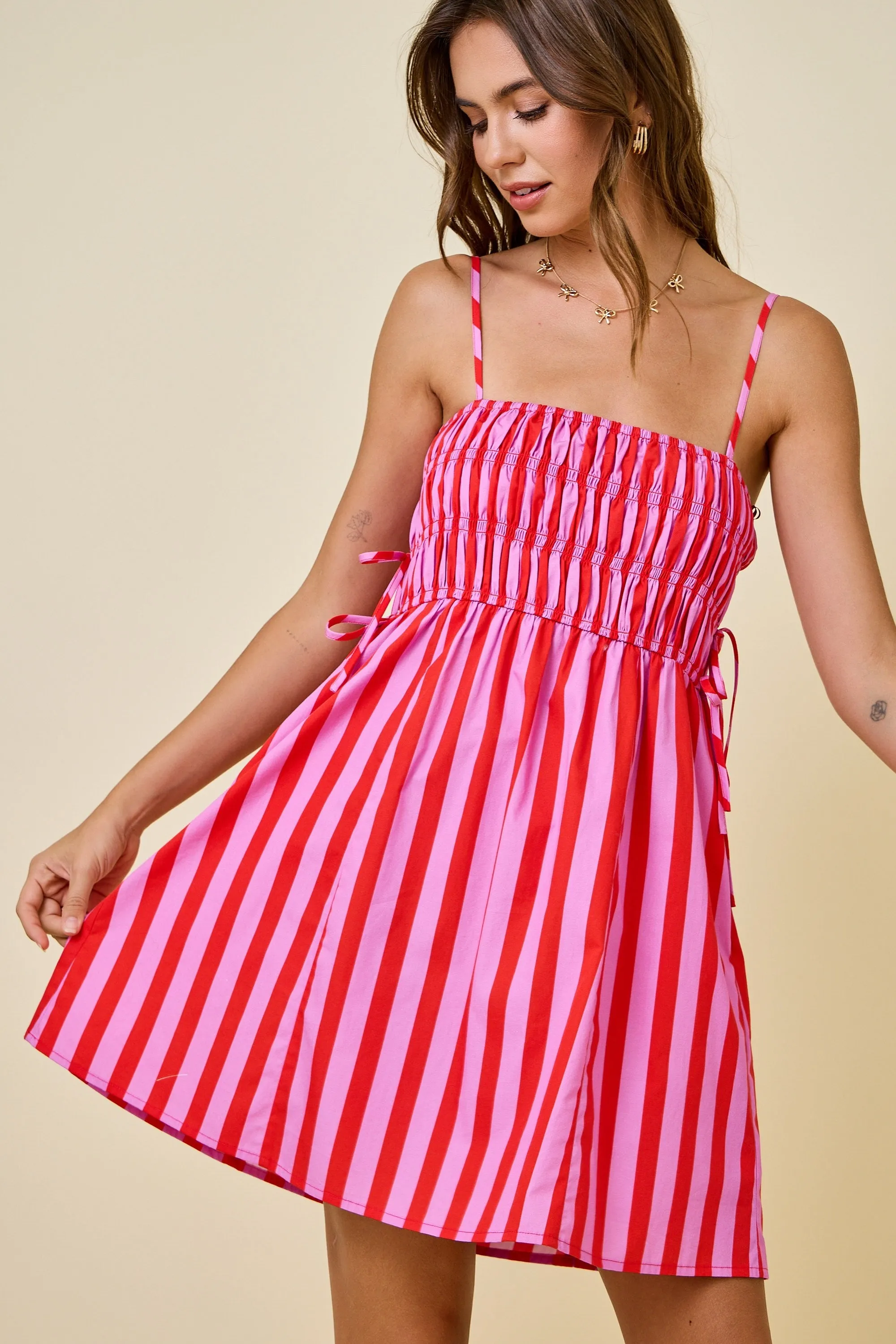 Barefoot in Nantucket Mini Dress sold by Brightside Boutique product image thumbnail 2