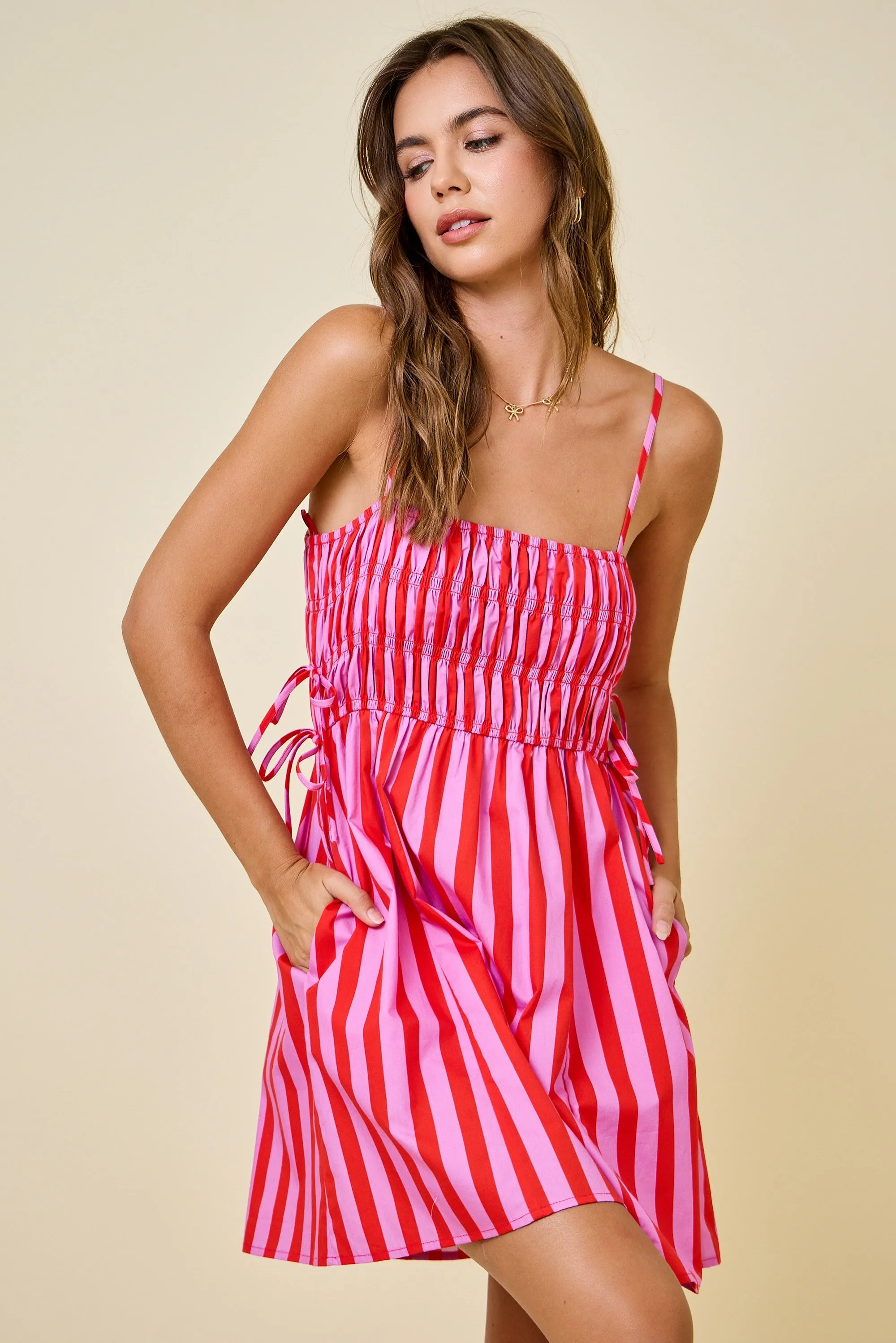 Barefoot in Nantucket Mini Dress sold by Brightside Boutique product image thumbnail 3
