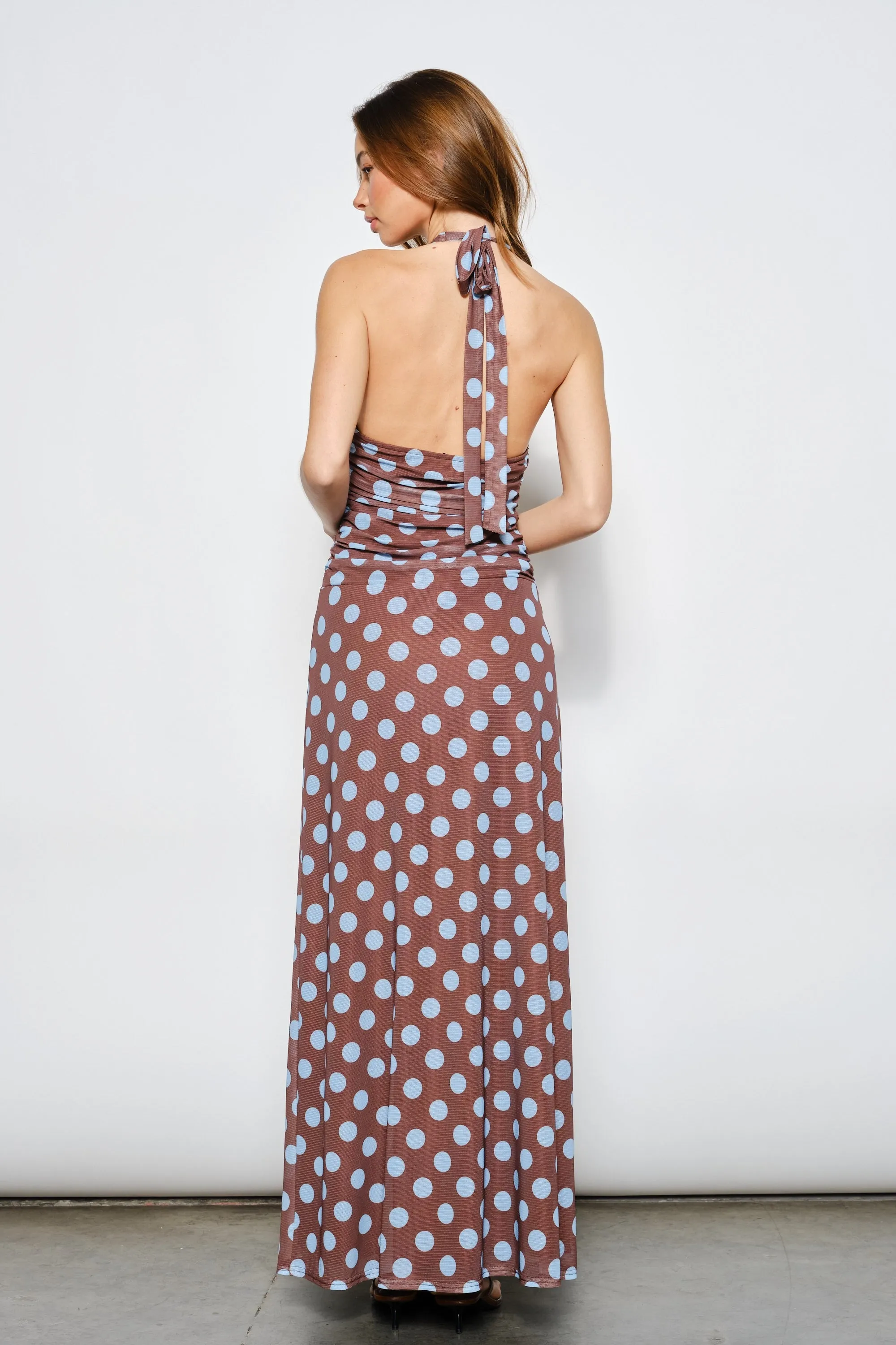 Leona Mesh Maxi Dress sold by Brightside Boutique product image thumbnail 2