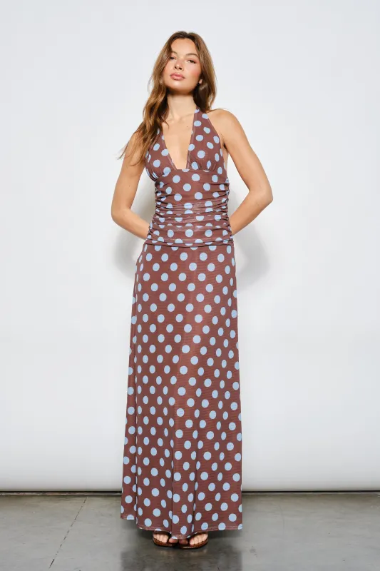 Leona Mesh Maxi Dress made by Pretty Garbage
