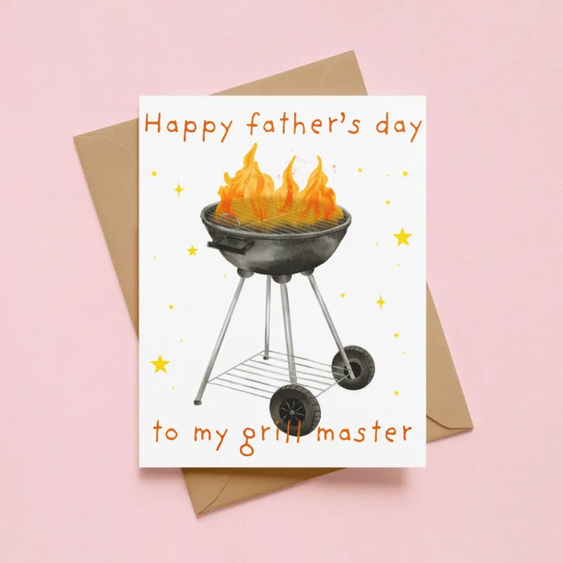 Grill Master Father's Day Card made by Brightside Boutique